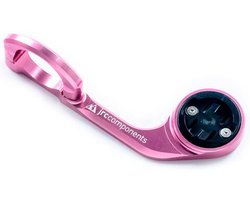 JRC-Components Low Profile Out Front Mount | Garmin Pink