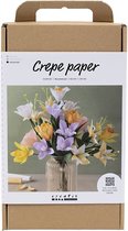 Creativ Company CC Startersset Crepepapier Bloemen Lenteboeket