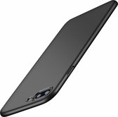 Ultra thin geschikt voor Apple iPhone 8 Plus / 7 Plus case - zwart + gratis glazen Screenprotector