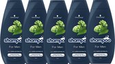 Schwarzkopf Shampoo for Men - Voordeelverpakking - 5 x 400 ml