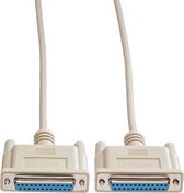 Câble série RS232 Roline Premium SUB-D (f) 25 broches - SUB-D (f) 25 broches / connecteurs moulés - 1,8 mètre