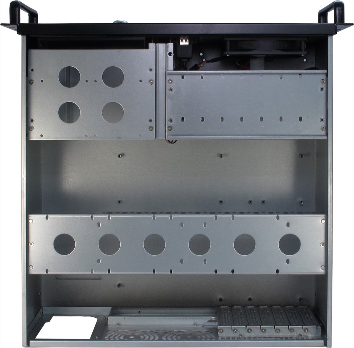 Inter-Tech IPC 4U-4088-S Rack Zwart