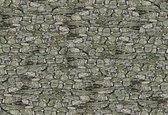 Fotobehang Stone Wall | PANORAMIC - 250cm x 104cm | 130g/m2 Vlies