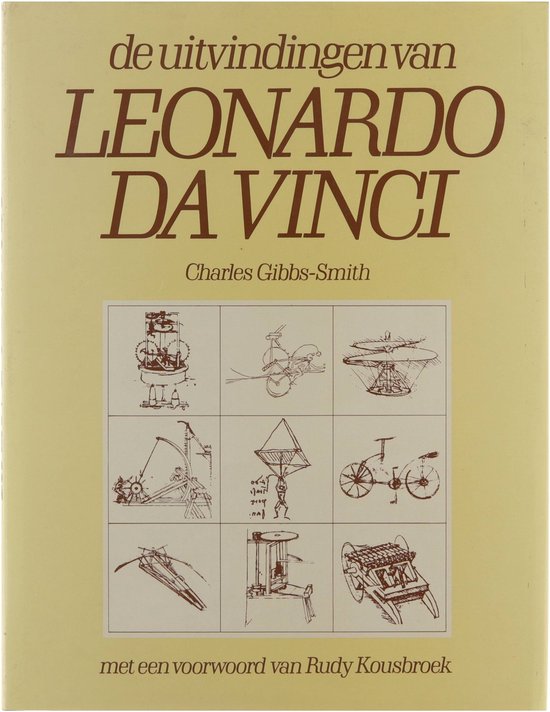 De uitvindingen van Leonardo da Vinci - cover