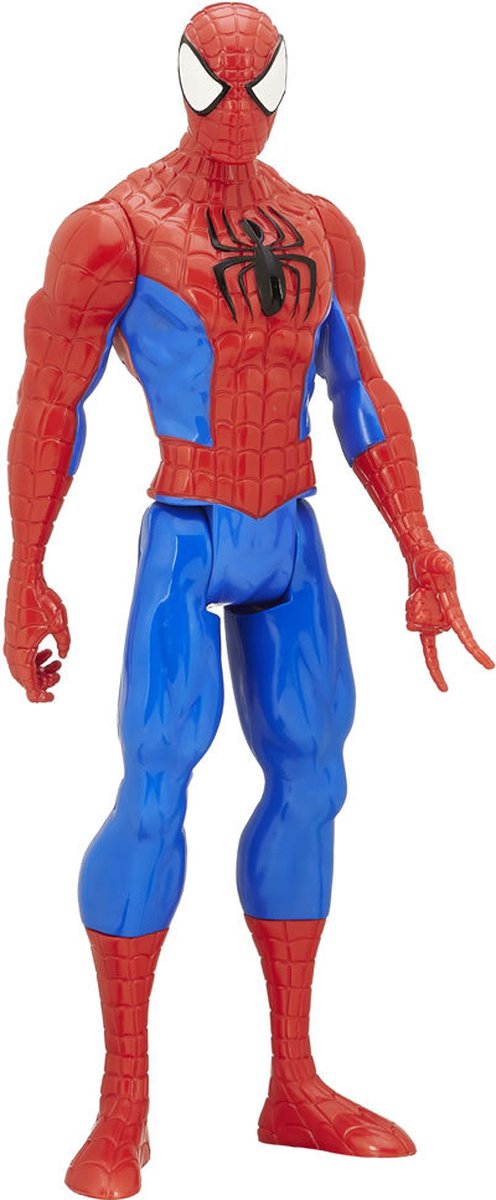 Marvel Avengers Titan Hero - Speelfiguur (30cm) - Spider-Man - Rood — afbeelding 15