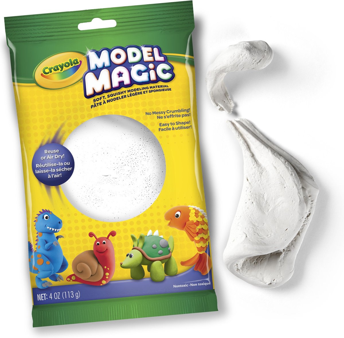 Crayola - Model Magic - 113 gram - wit - 57-4401