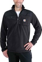 Carhartt Fallon Half-Zip Sweatshirt Zwart Vest Heren