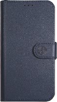 Apple iPhone XS MAX Rico Vitello Super Wallet case/book case/hoesje met pasjeshouder hoge kwaliteit kleur Blauw