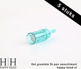 Dr.pen A6S Dermapen Microneedling Cartridges 5D Nano Rond 5 stuks