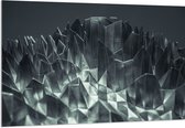 Acrylglas - Abstracte IJzeren Pinnen - 150x100 cm Foto op Acrylglas (Met Ophangsysteem)