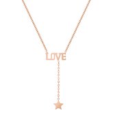 Fashion jewelry|Dames Ketting|Valentijns cadeau| gift|verrassing|Letter-love