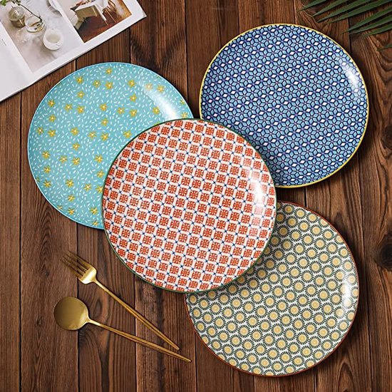 ensemble de bols de service \ assiettes à soupe, grands bols de service à salade, bol à soupe blanc peu profond, va au micro-ondes, va au lave-vaisselle, bol de service - ensemble d'assiettes