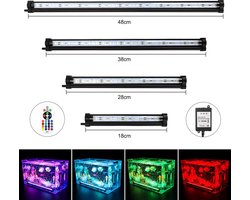 Aquarium RGB Verlichting - Luchtbellen - Lengte 39 cm