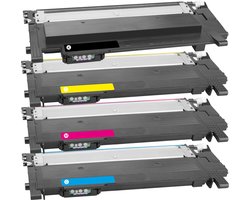 InktDL Huismerk geschikt voor Samsung CLT-406S / CLT-P406 Toners - 4 Cartridges - Geschikt voor CLP-365 - CLX-3305 - Xpress SL-C460W - SL-C460FW