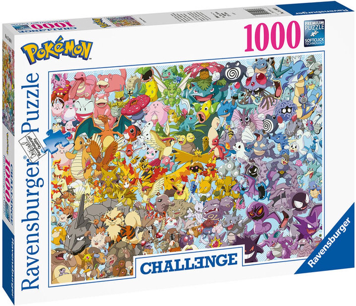 Ravensburger 1000 P - Pokémon (Challenge Puzzle) | bol.com