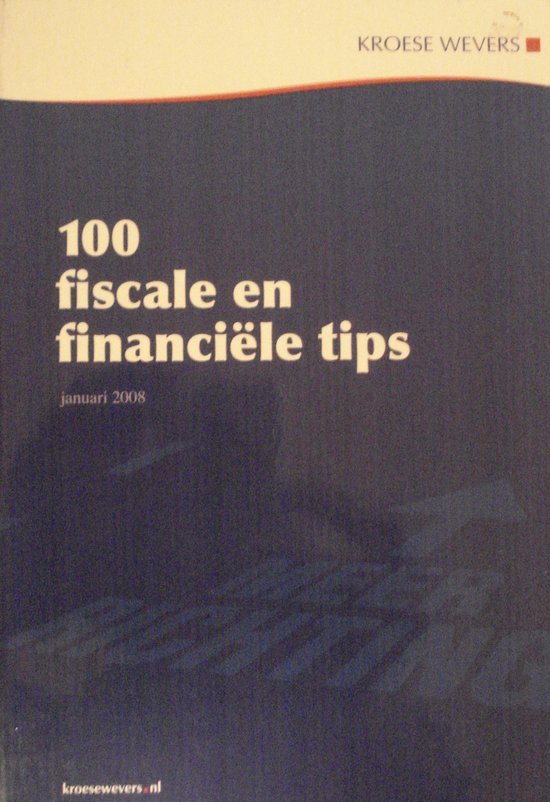 100 Fiscale en financiële tips - cover