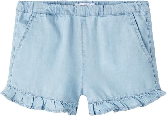 Name it Kinderkleding Meisjes Jeans Short Bella Light Blue