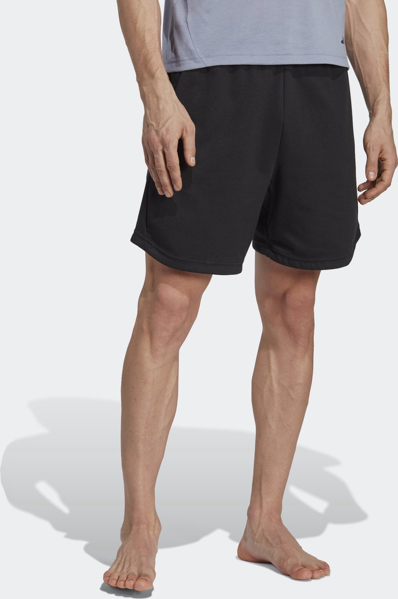 adidas Performance Yoga Base Training Short Heren – 9 Zwart