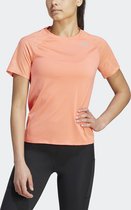 adidas Performance Adizero T-shirt de course - Femme - Oranje - S