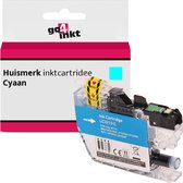 Go4inkt compatible met Brother LC-3213 c inkt cartridge cyaan