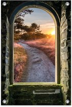 Tuinposter Doorkijk Lüneburger Heide