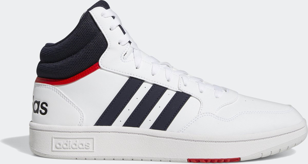 Adidas Sportswear Hoops 3.0 Mid Classic Vintage Schoenen Wit