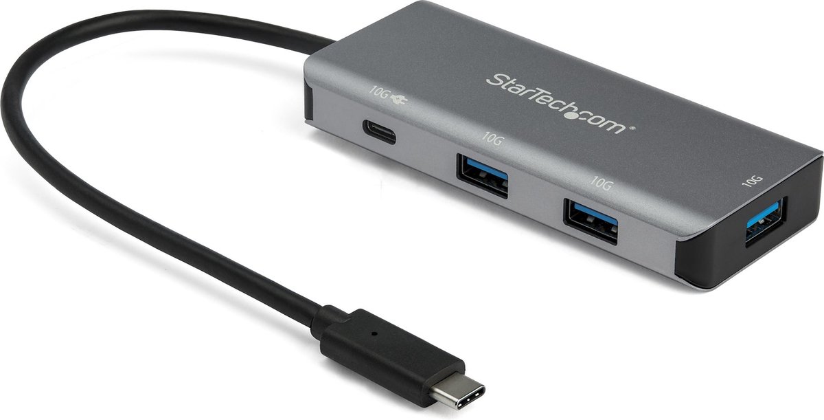 StarTech.com - 4-poorts USB-C Gen 2 Hub - 10 Gbps - 25 cm
