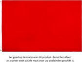 Effen Rode Vlag 150x90CM - Red Flag - Overgave - Zelf beschilderen - Zelf Een Vlag Maken - Spandoek - Flag Polyester - rood