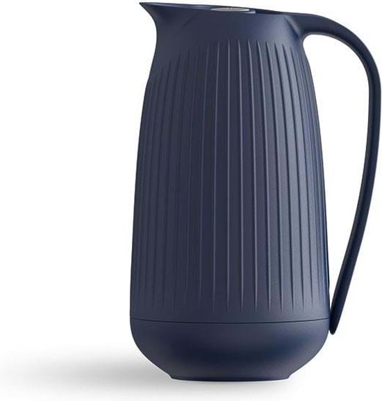 Foto: K hler design hammersh i karaf 1 liter porselein indigo blauw