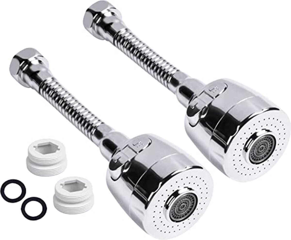 waterbesparend opzetstuk voor kraan (roestvrij) kraan opzetstuk / kraan opzetstuk - faucet attachment - Crane extension