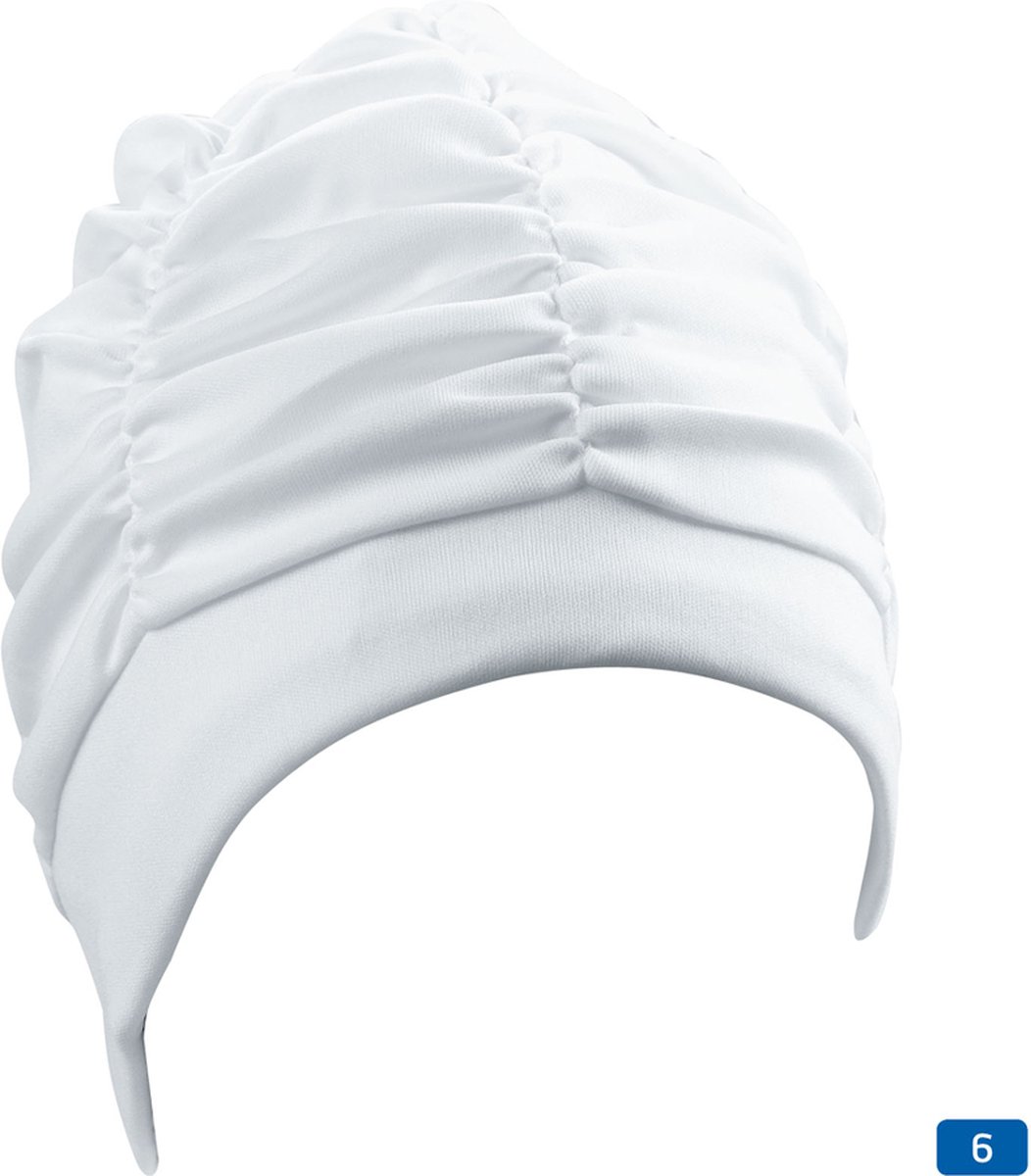 Dames stoffen badmuts, blauw