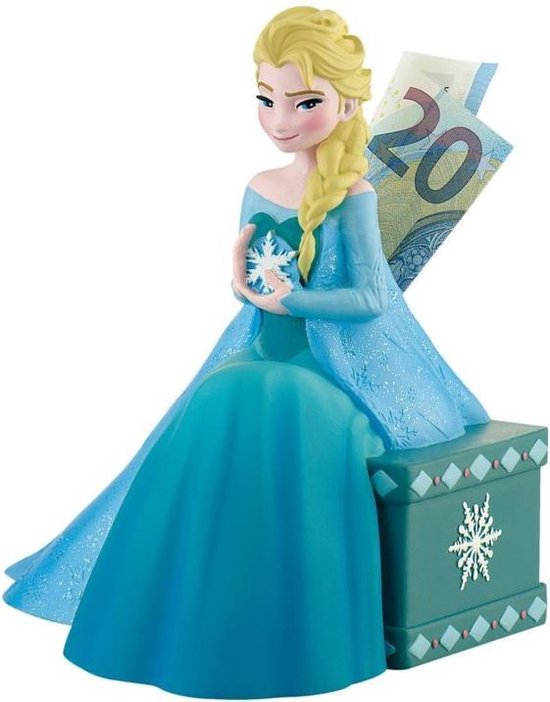 Spookachtig wang Serie van Disney Spaarpot Frozen - Elsa de IJskoninging - 16 cm | bol.com