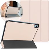 iMoshion Tablet Hoes Geschikt voor iPad 10.9 (2022) - iMoshion Trifold Bookcase - Beige /Beige