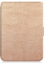 Hoesje Geschikt voor Kobo Clara HD Hoes Book Case - Hoes Geschikt voor Kobo Clara HD Hoesje Book Cover - Rosé Goud
