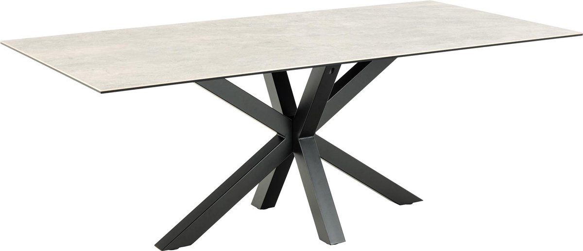 Eettafel Axel Grijs Keramiek - Giga Living
