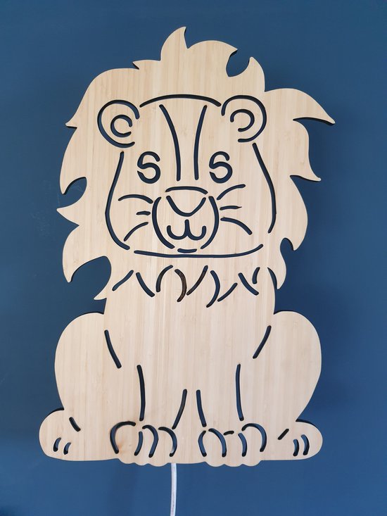 LED Houten Wandlamp met Schakelaar 12W Maan Muurlamp Kinderen Dimbaar 3 lichtkleuren Bedlampje Houten Maan Nachtlampje LED Wandlicht Binnen Kinderlamp voor Slaapkamer Jongen Meisje Kinderkamer