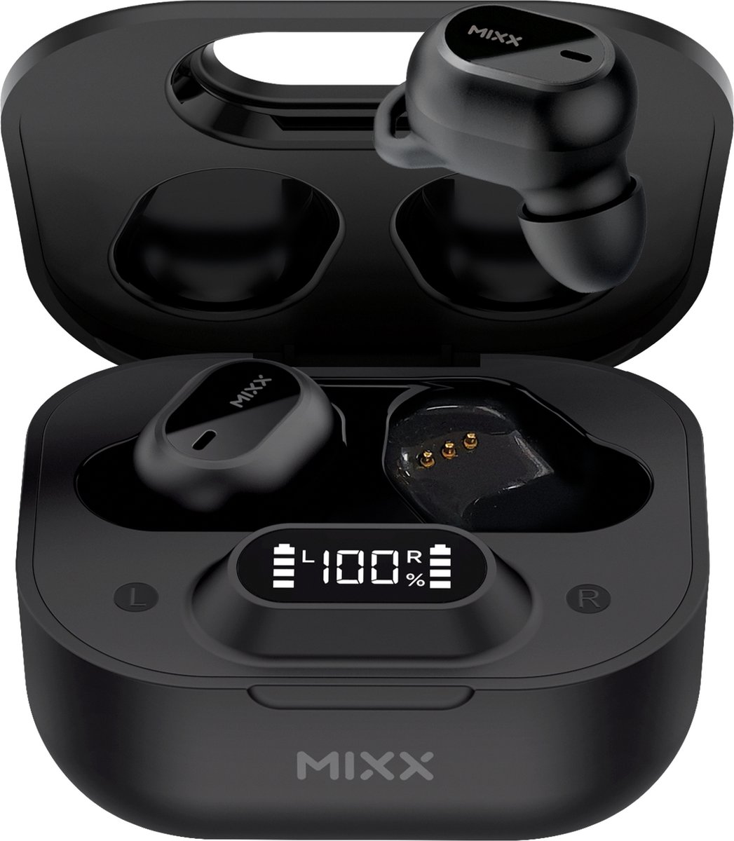Mixx StreamBuds Dots InEar Koptelefoon Zwart bol