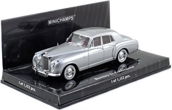 Minichamps Bentley S1 Continental 1956 – Miniature échelle 1:43, Métal