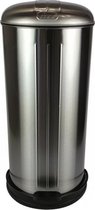 Rixx Pedaalemmer Met Zacht Sluitend Deksel 30 L - RVS - Fingerprint Proof