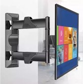 Eleganca Universele TV beugel – TV Wall mount – Gemakkelijk te monteren – TV muurbeugel geschikt voor 32-58 Inch TV’s – +/- 15° kantelbaar - Staal - Zwart