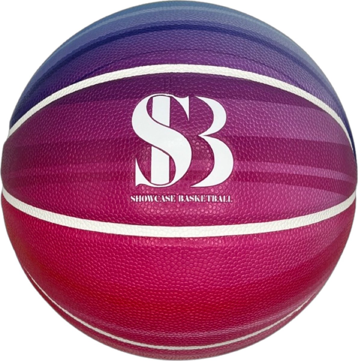 Showcase Basketball Rainbow2.0 - Basketbal - indoor & outdoor - Deep channel maat 6