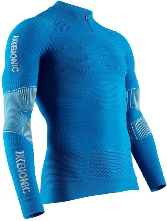 X-bionic Effektor 4.0 Trail Lange Mouwenshirt Blauw M Man