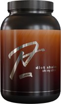 Patser Diet Shake | Voor gewichtsverlies | Laag in calorieën en koolhydraten | Afvalshake | Chocolate | 750 gram | Vier heerlijke smaken | Dieet shake