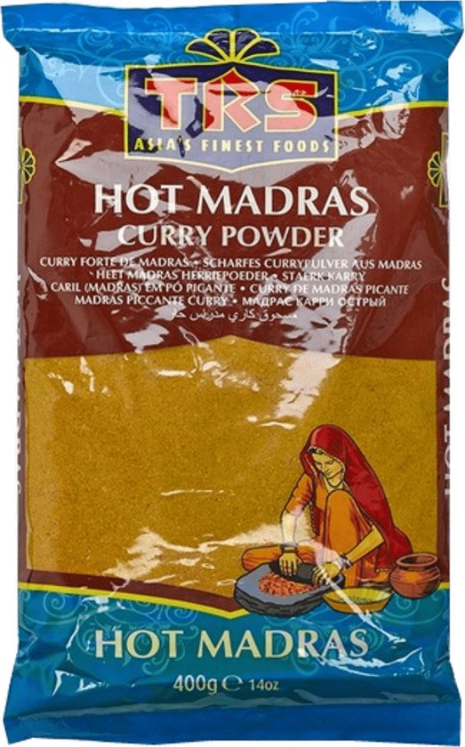 Curry, Curry madras, Curry madras en poudre