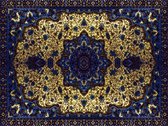 Vloerkleed vinyl | Persia Blauw | 195x300 cm