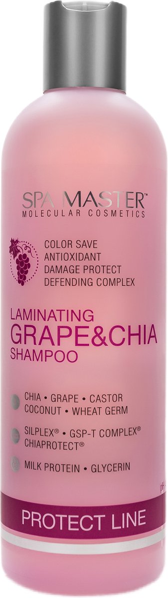 Spa Master Color Protect - Shampoo Voor Gekleurd Haar - Sulfaatvrije Shampoo - pH 5.5