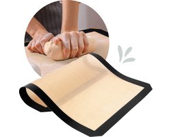 Bakmat Siliconen - 40x30 - Hittebestendig + Ovenbestendig - Ovenmat - Anti Kleef Laag - Herbruikbaar - Rechthoekig