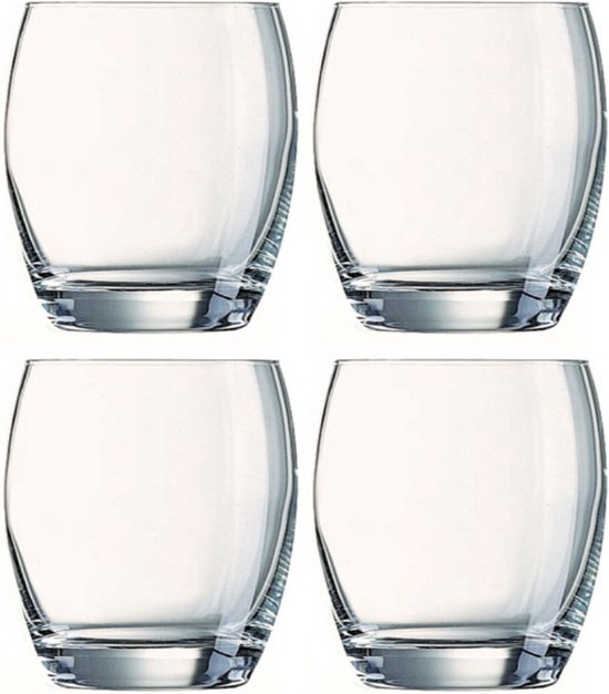 Verres à Whisky Arcoroc - 12x - série Malea - transparent - 300 ml