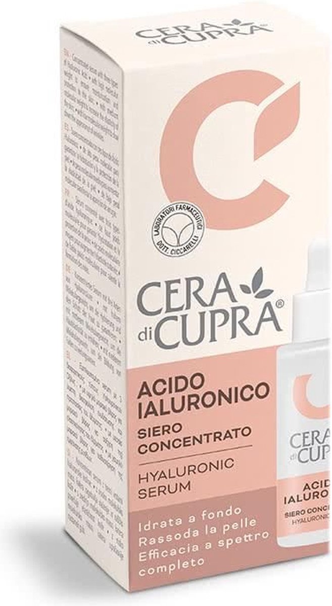 Cera di Cupra ~ Acido Ialuronico Siero Concentrato ~ Hydraterend