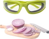 Uienbril – Ui bril – Beschermbril – Uien Snijden – Tegen Traanogen – Groen – 1 stuk